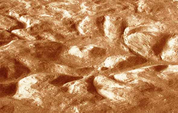 Steinheimer Becken: Modellbild vom Krater